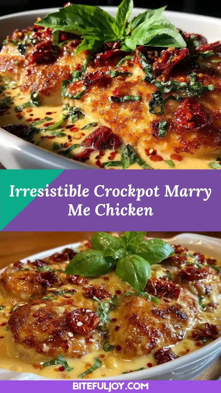 Crockpot Marry Me Chicken recipe