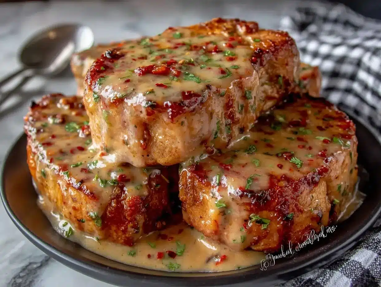 crockpot pork chops preparation steps