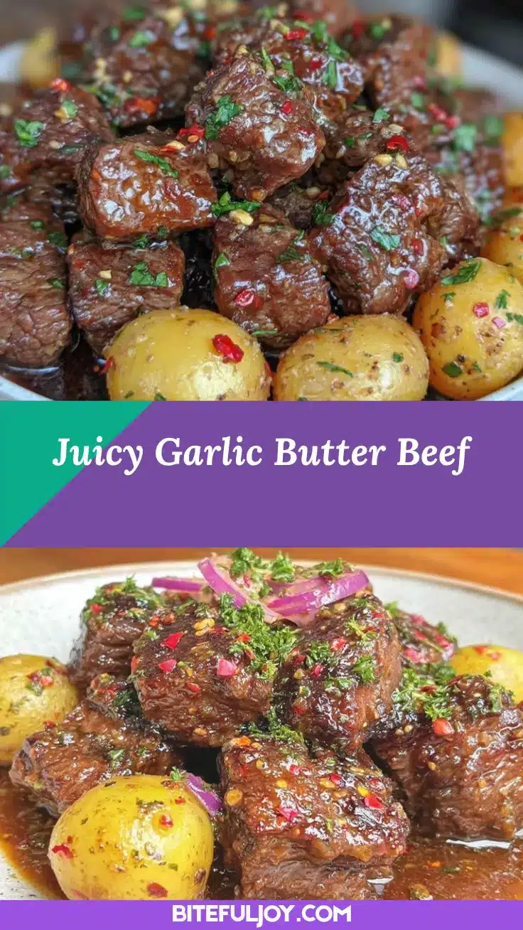 garlic butter beef recipe