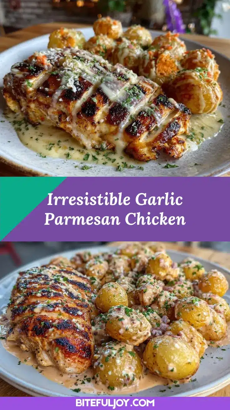 Garlic Parmesan Chicken and Potatoes recipe