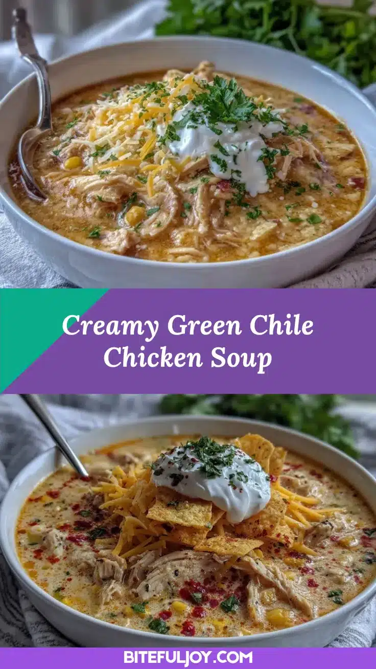 green chile chicken enchilada soup recipe