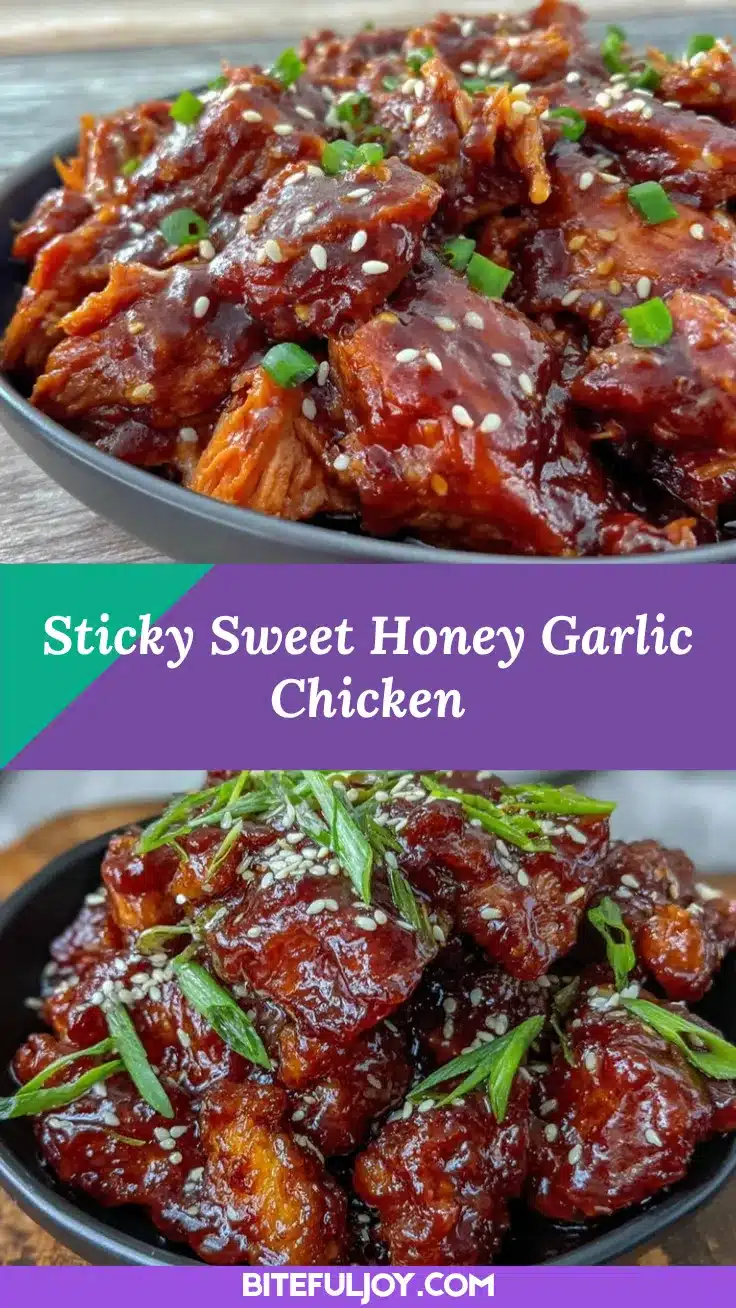 Honey Garlic Chicken Recipe recipe