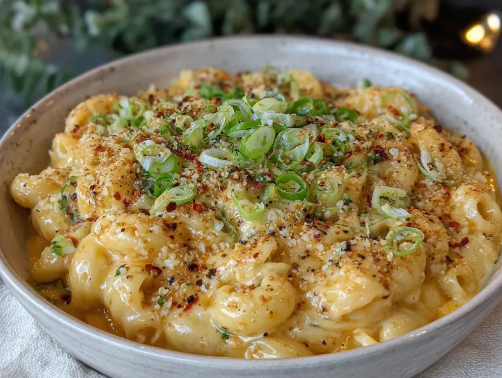 mac and cheese soup - featured image