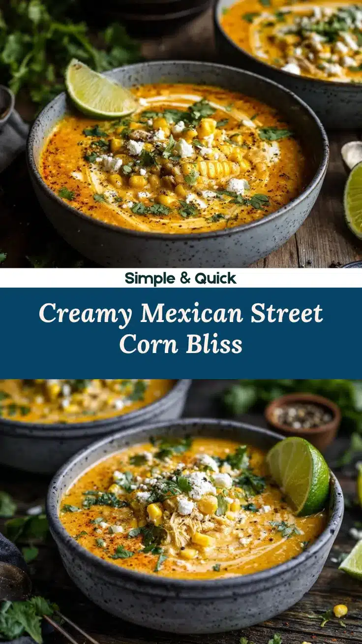 Mexican street corn soup recipe