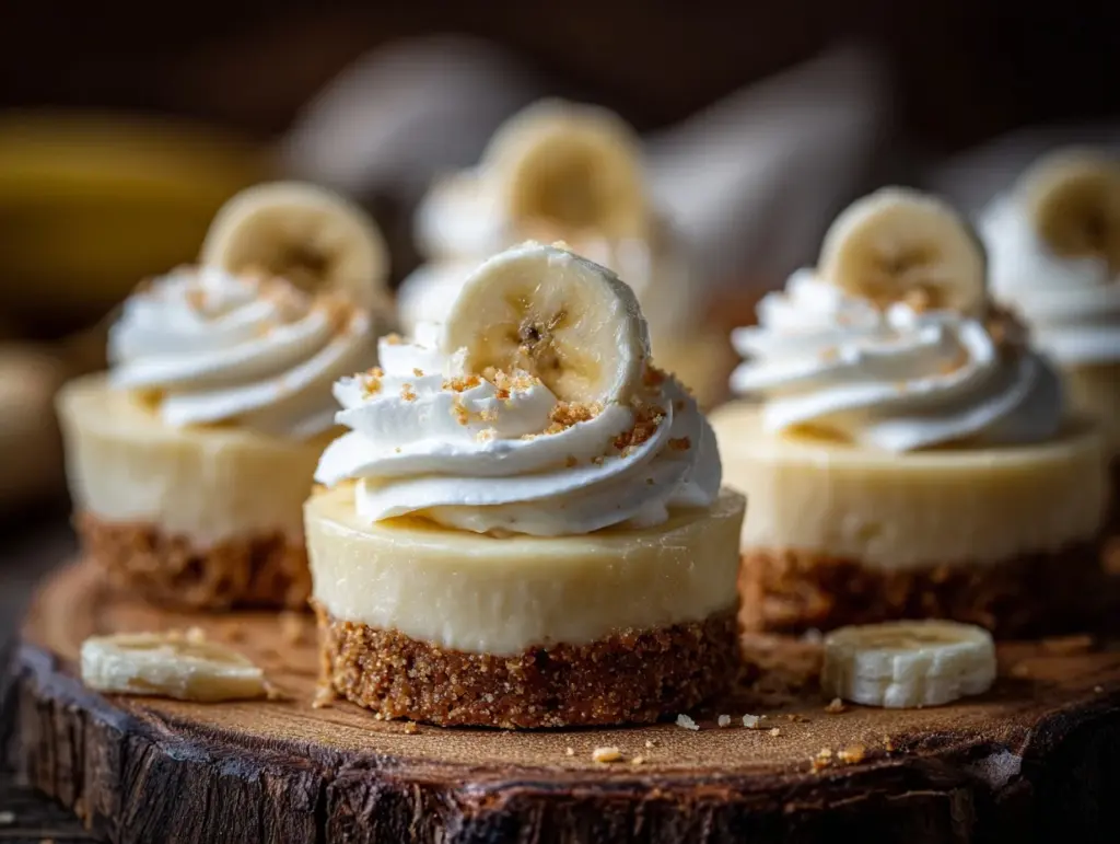 Mini Banana Cream Pies - featured image