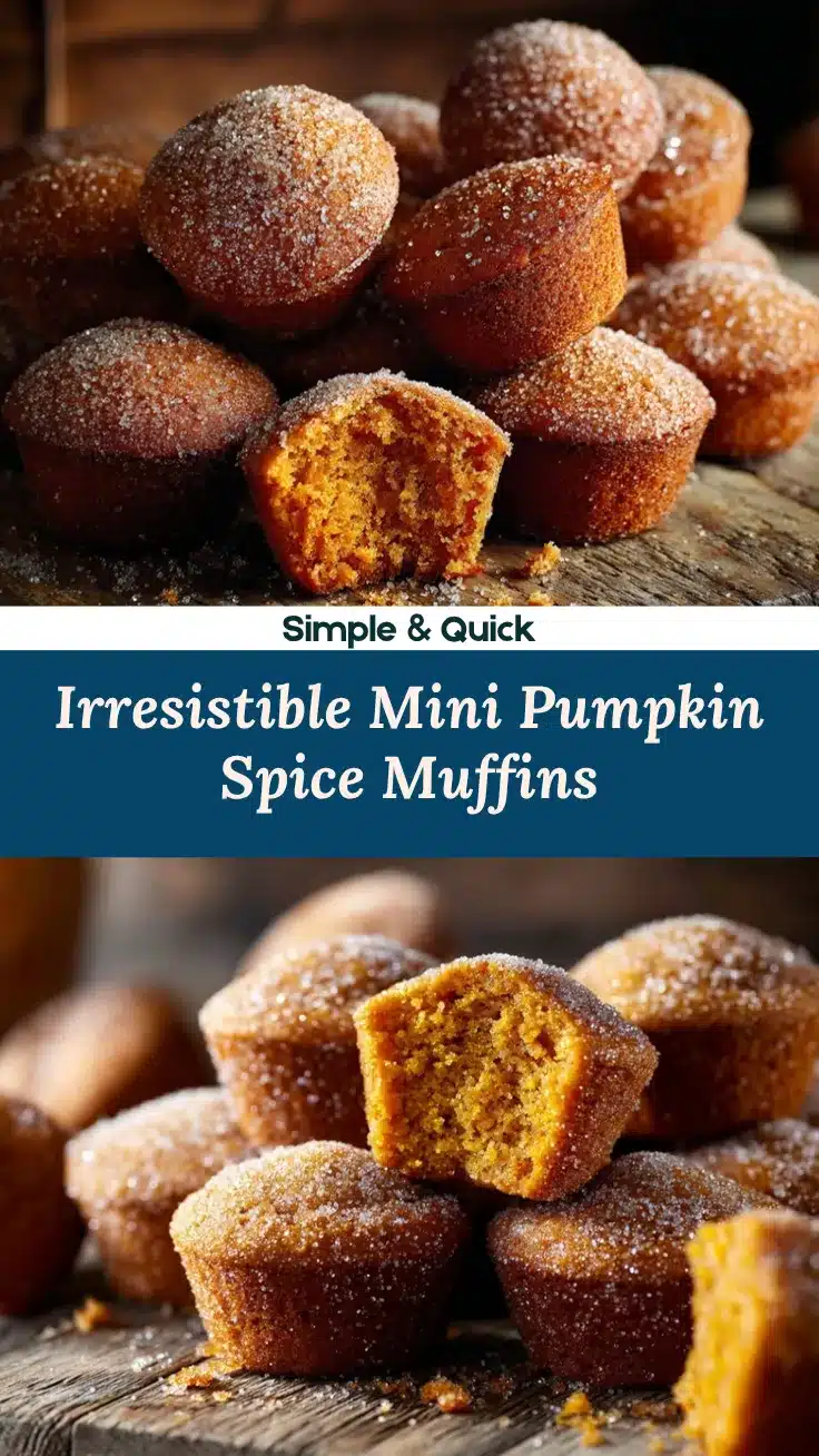 mini pumpkin muffins recipe