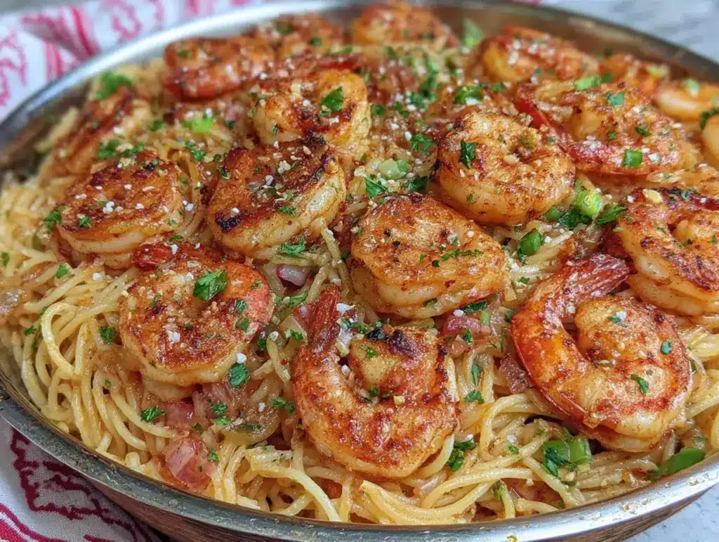 Old Bay Garlic Shrimp Pasta - featured image