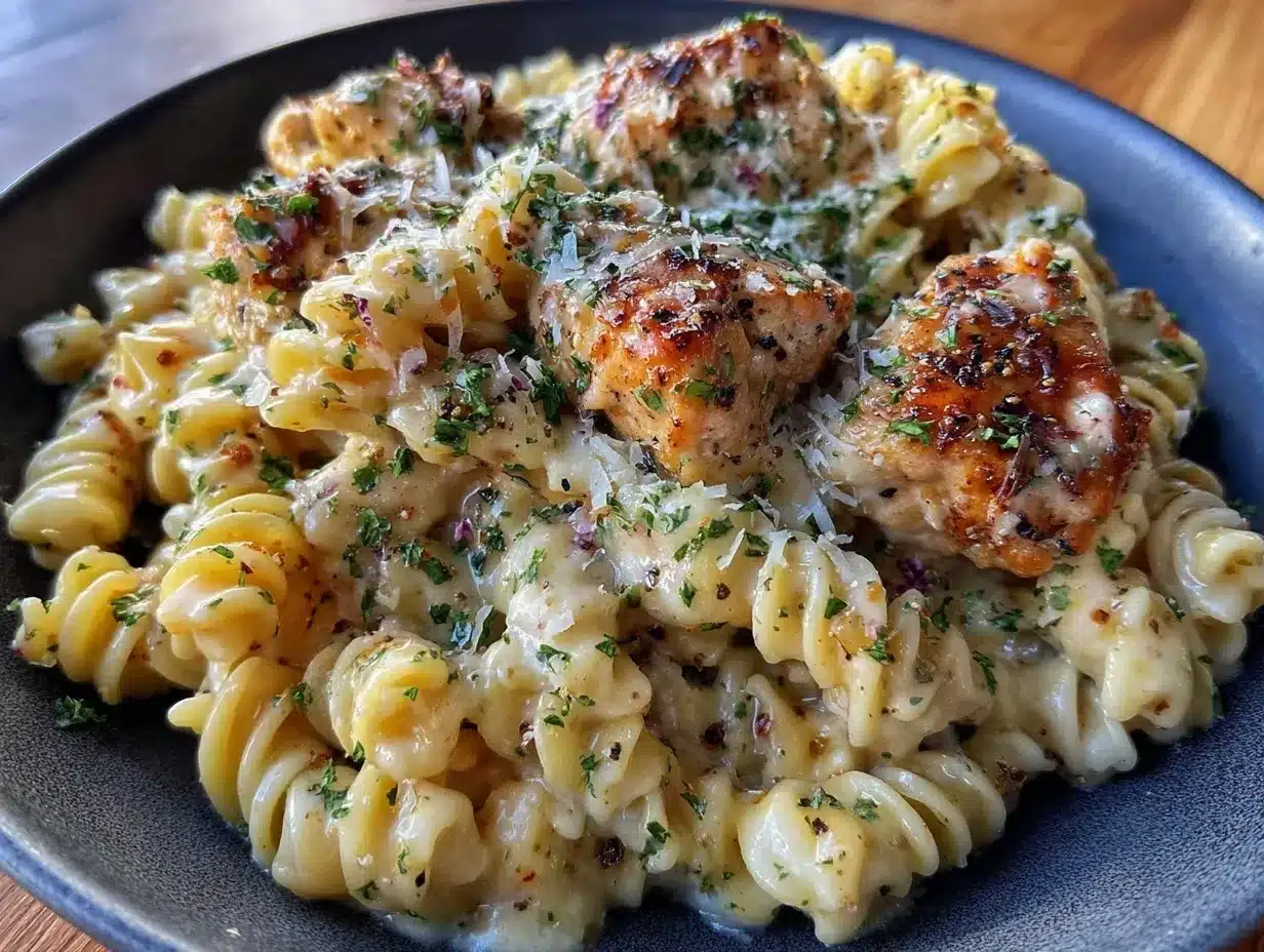 Parmesan Chicken Pasta preparation steps