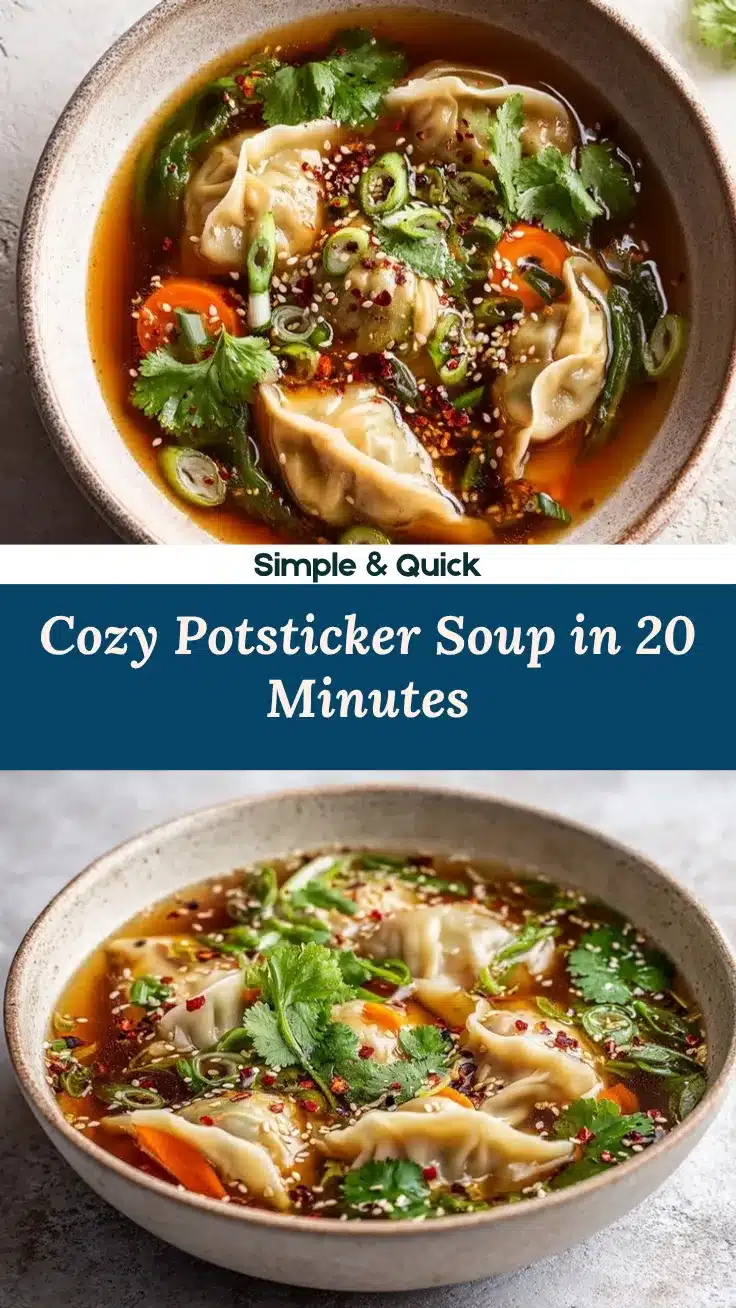 potsticker soup recipe