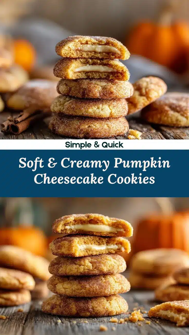 pumpkin cheesecake cookies recipe