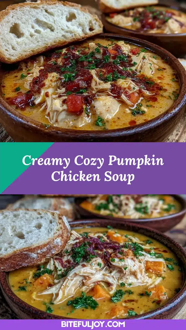 pumpkin chicken soup recipe