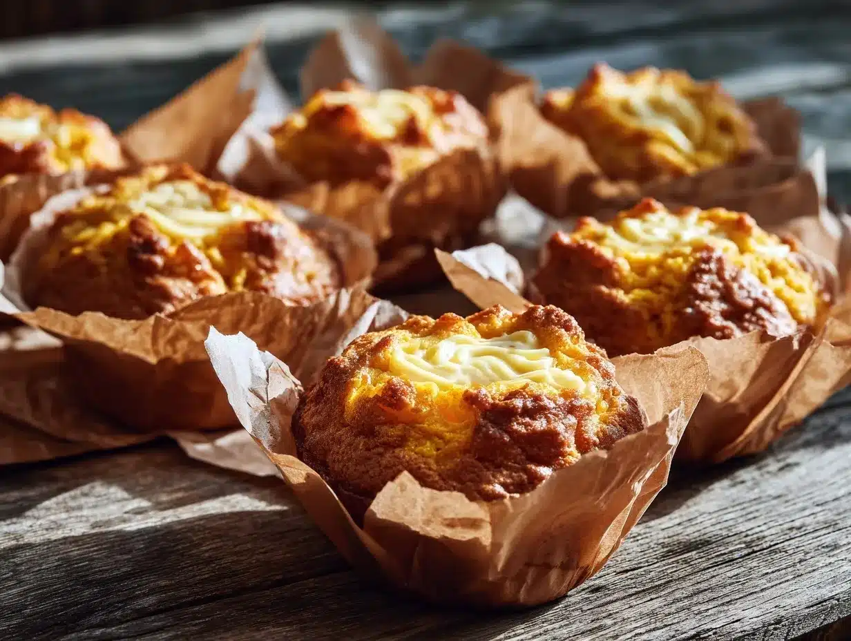 Pumpkin Cream Cheese Muffins preparation steps