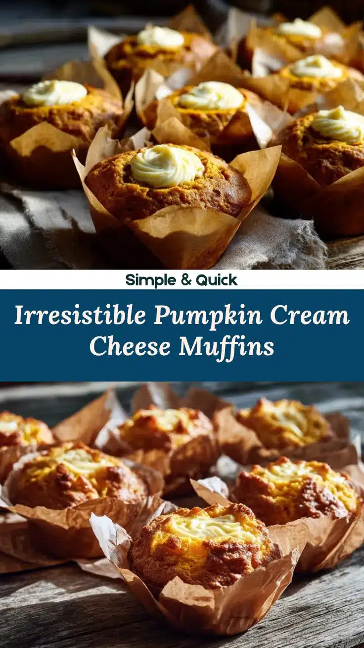 Pumpkin Cream Cheese Muffins recipe