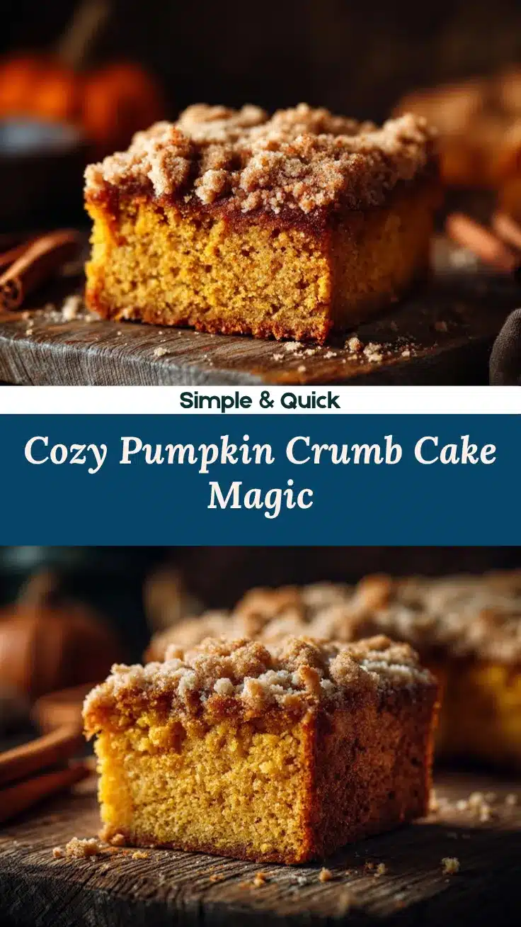 pumpkin crumb cake recipe