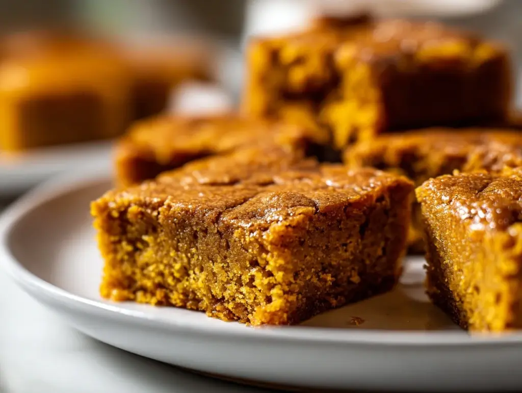 Pumpkin Maple Blondies - featured image