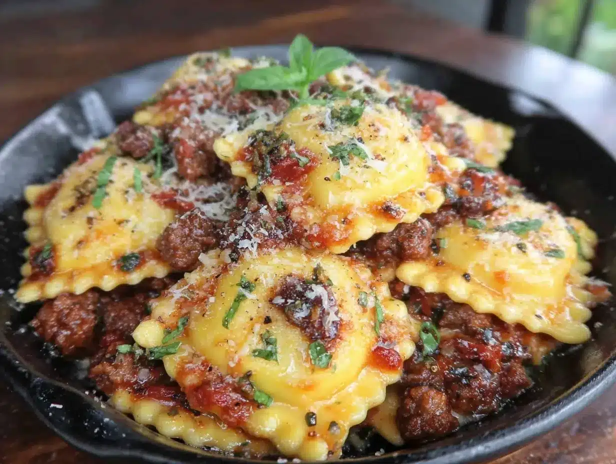 Ravioli Lasagna Bake preparation steps