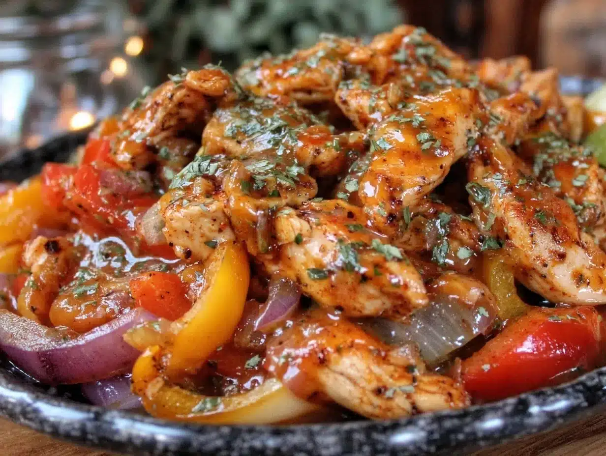 slow cooker chicken fajitas preparation steps