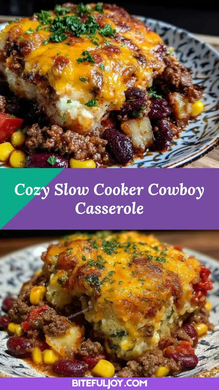 slow cooker cowboy casserole recipe