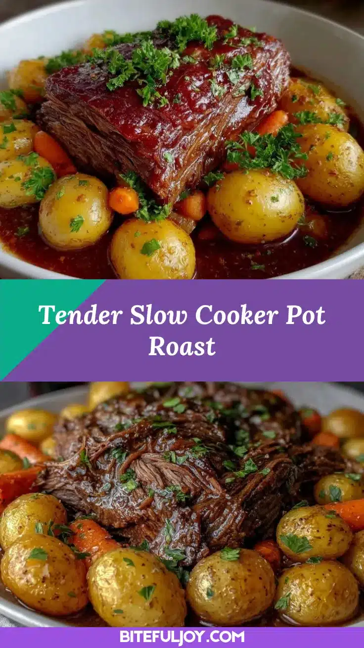 slow cooker pot roast recipe