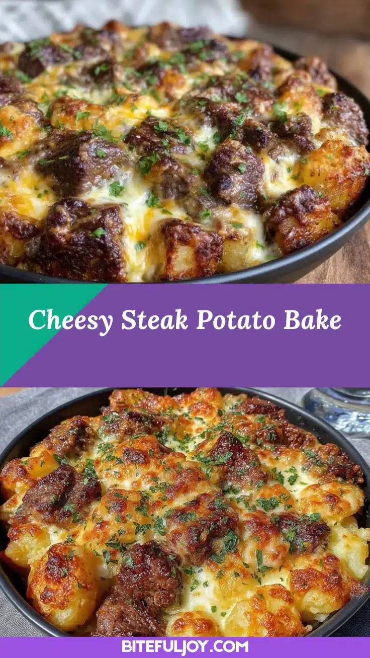 steak cheddar potato casserole recipe