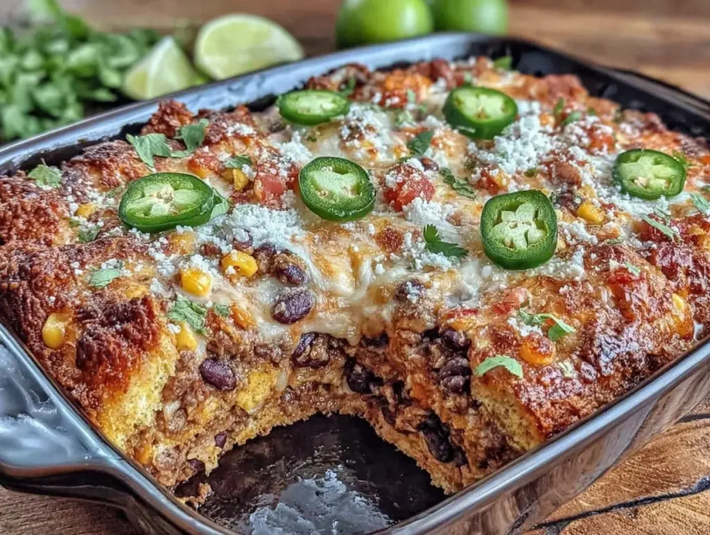 taco casserole - featured image