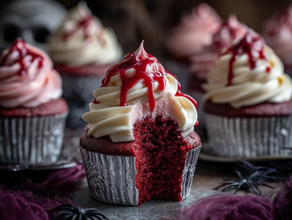 Vampire Bite Cupcakes - featured image