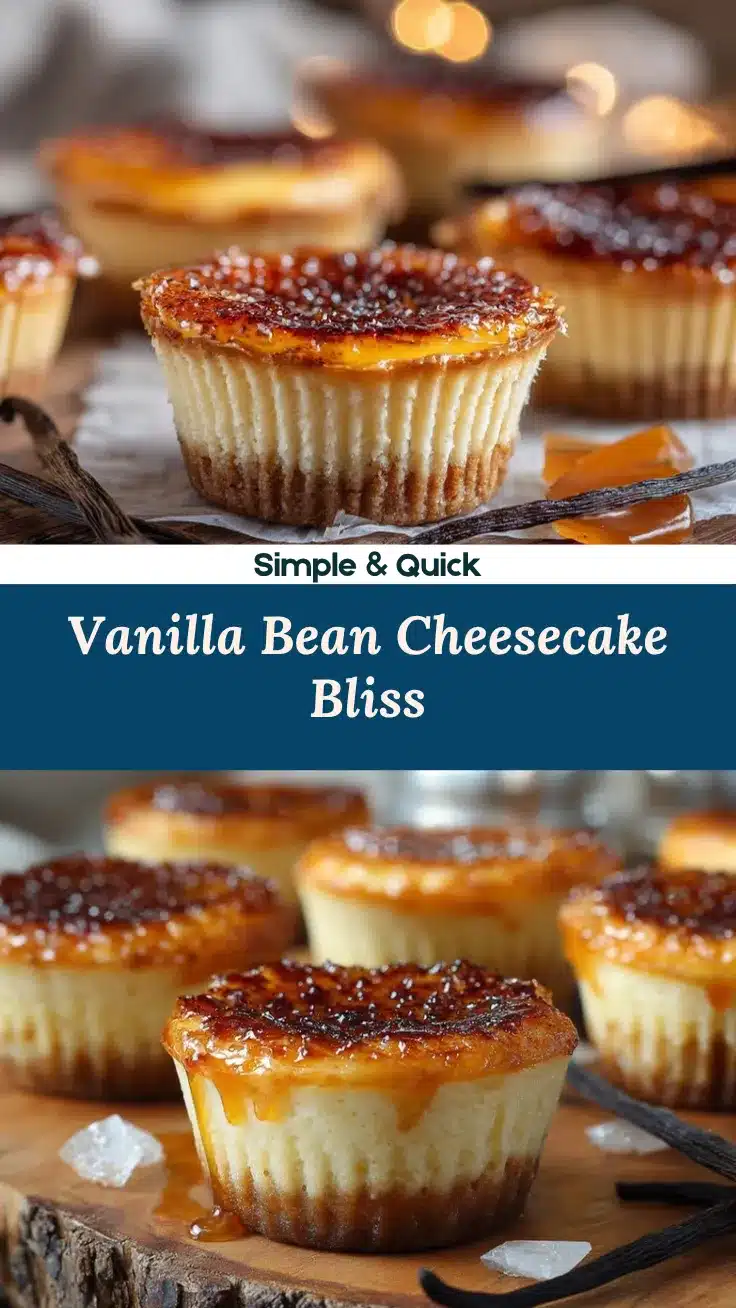 Vanilla Bean Crème Brûlée Cupcakes recipe