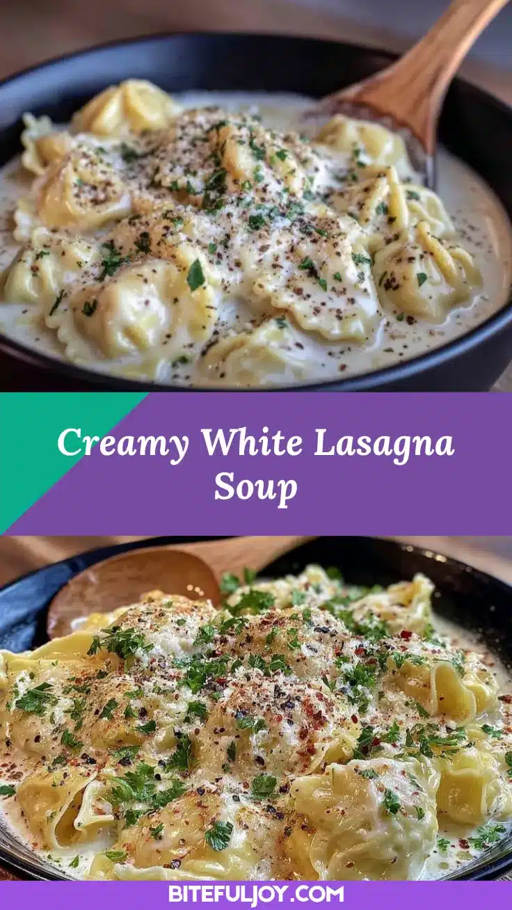 White Lasagna Soup recipe
