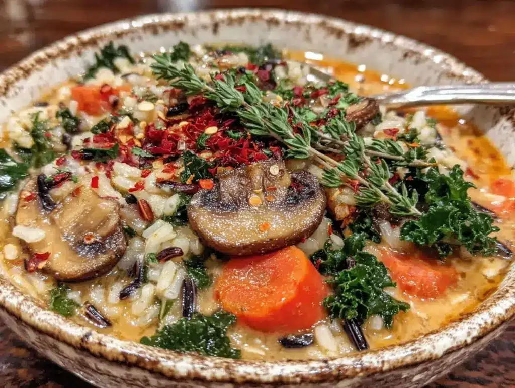 wild rice soup - featured image