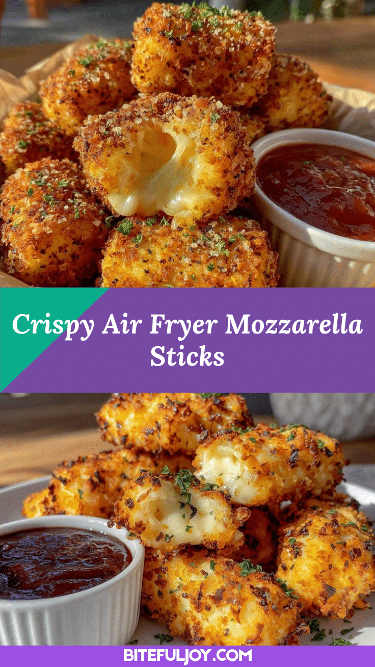 air fryer mozzarella sticks recipe