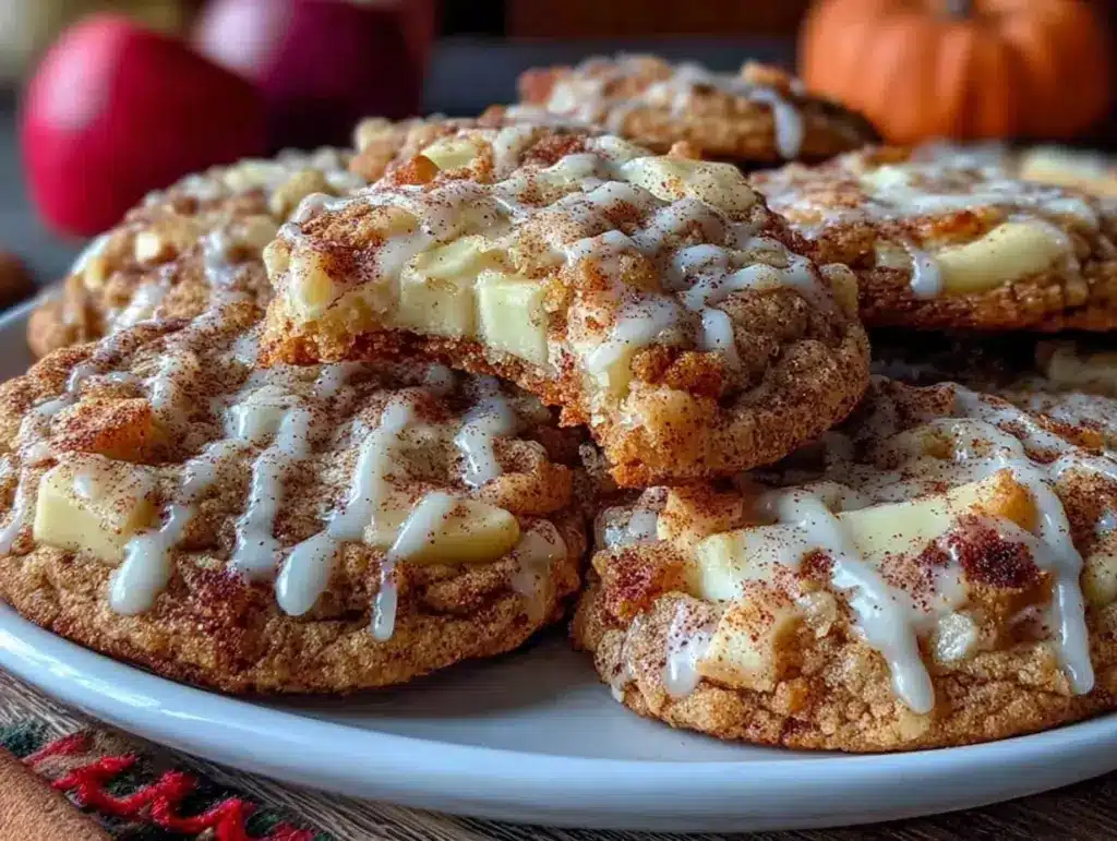 apple cider cookies - featured image