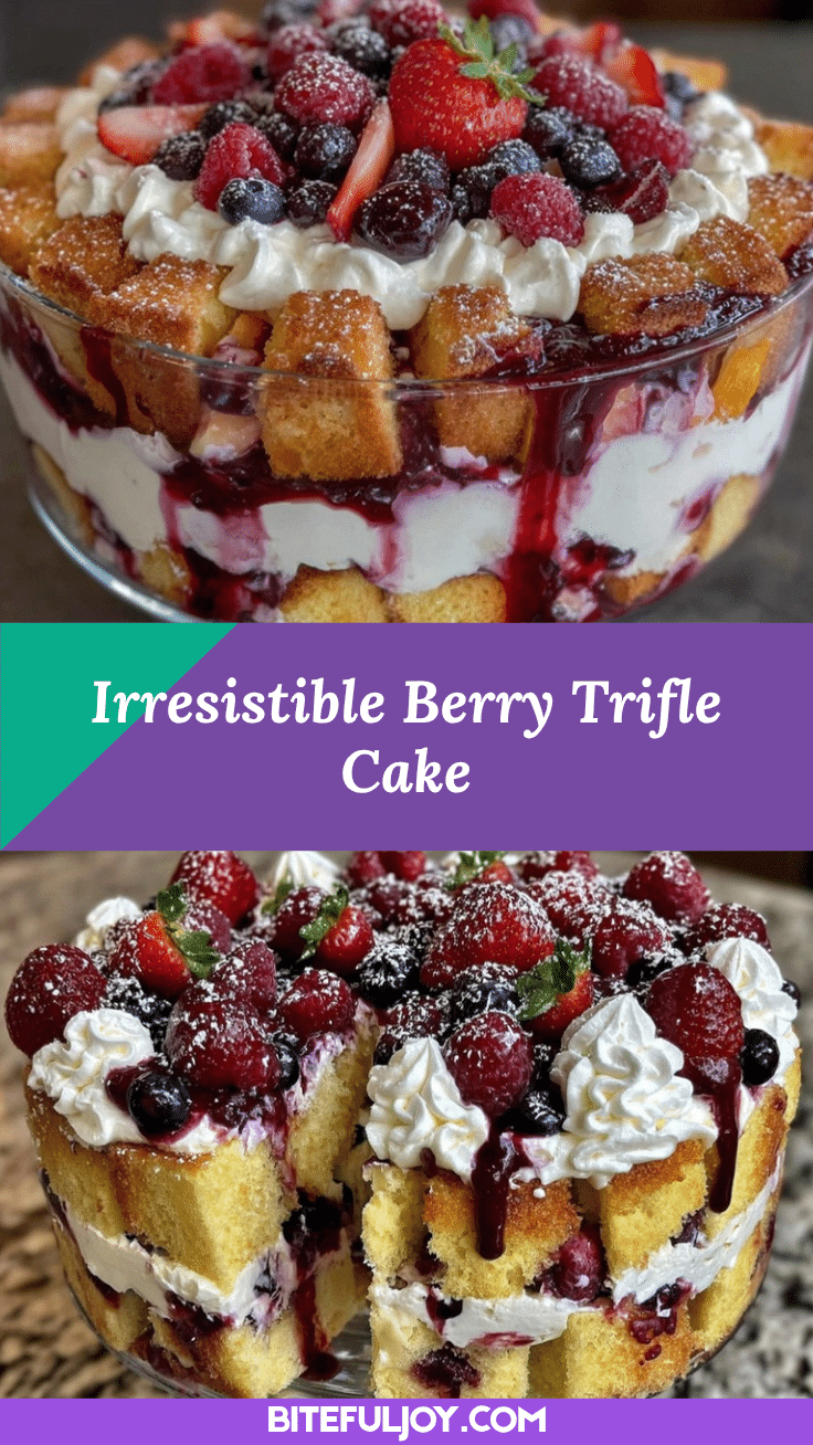 Berry Trifle Cake recipe