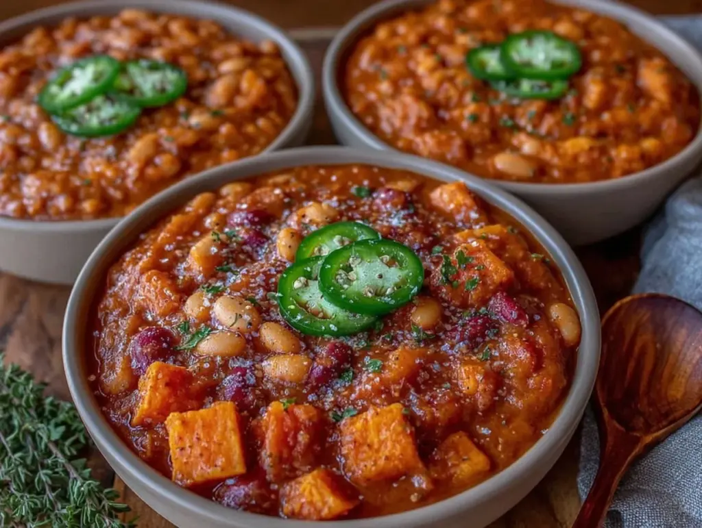 butternut squash chili - featured image