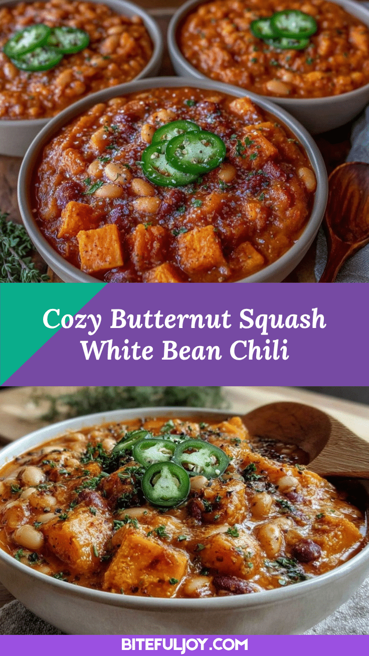 butternut squash chili recipe