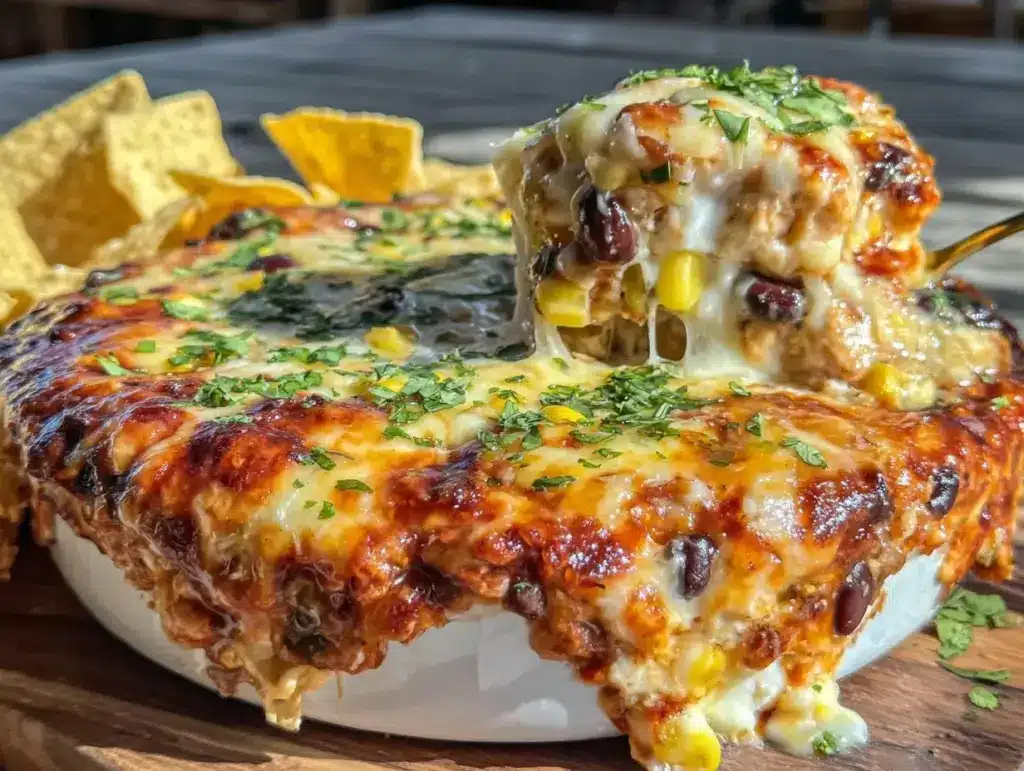 Cheesy Mexican Chicken Casserole - featured image