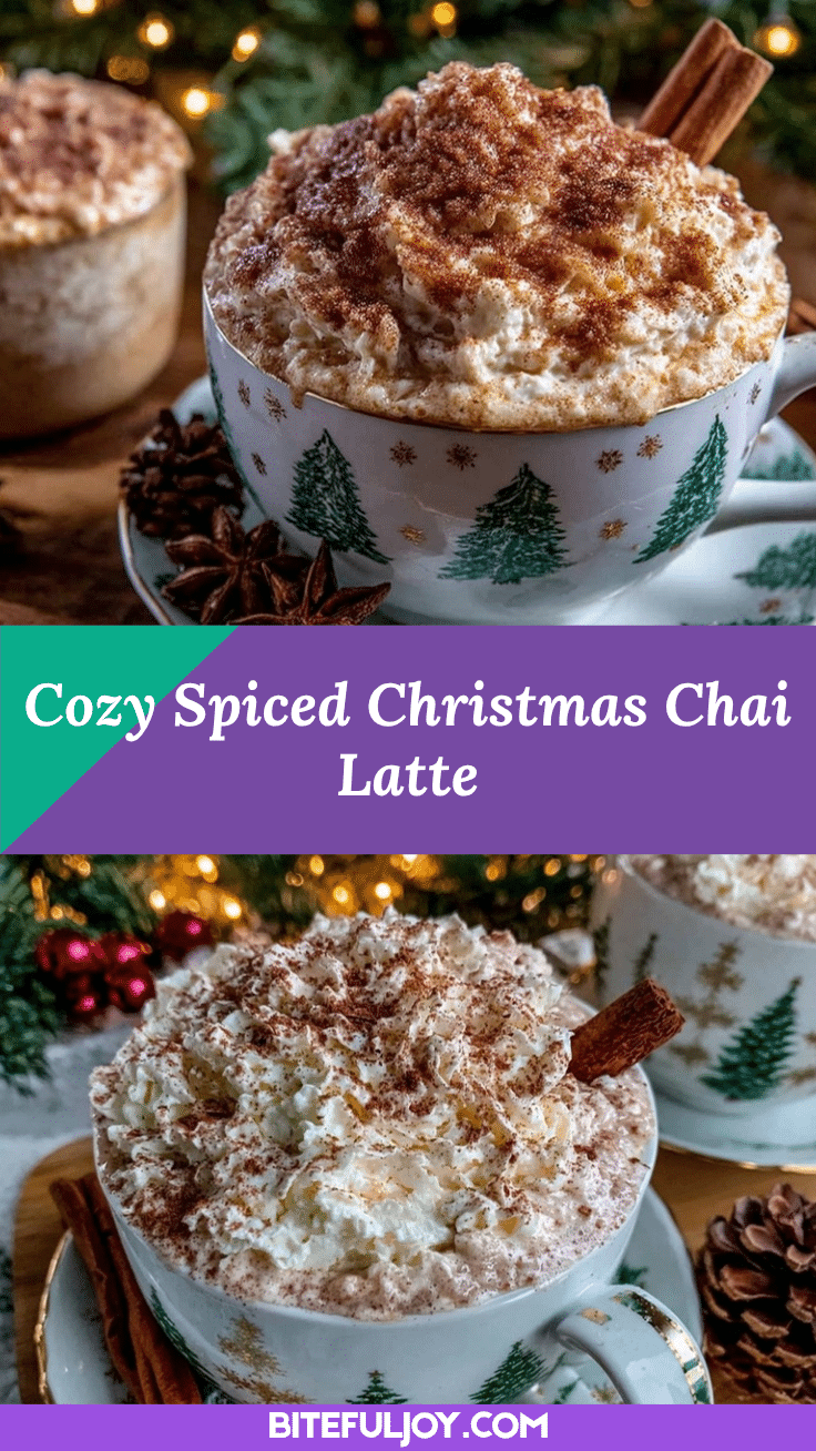 Christmas Chai Latte recipe