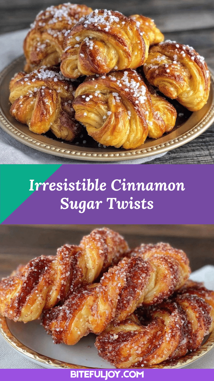 Cinnamon Sugar Twists recipe