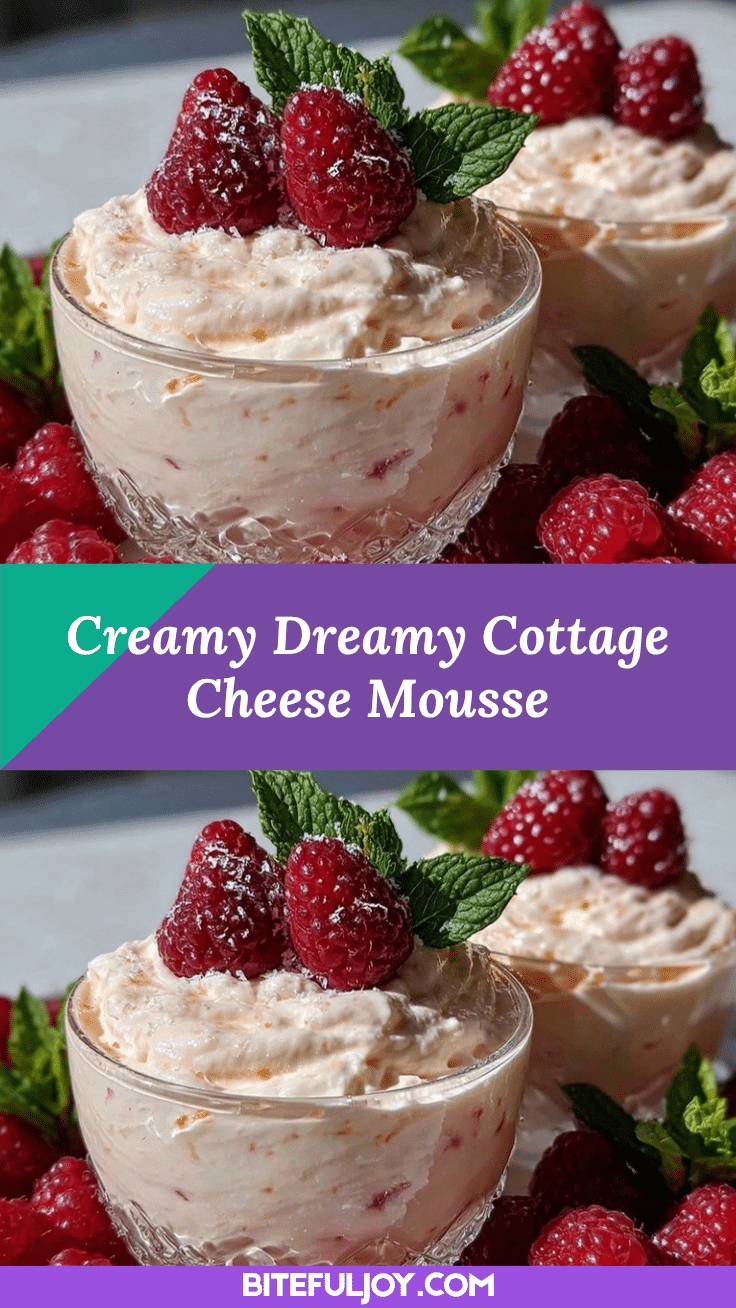 cottage cheese mousse recipe