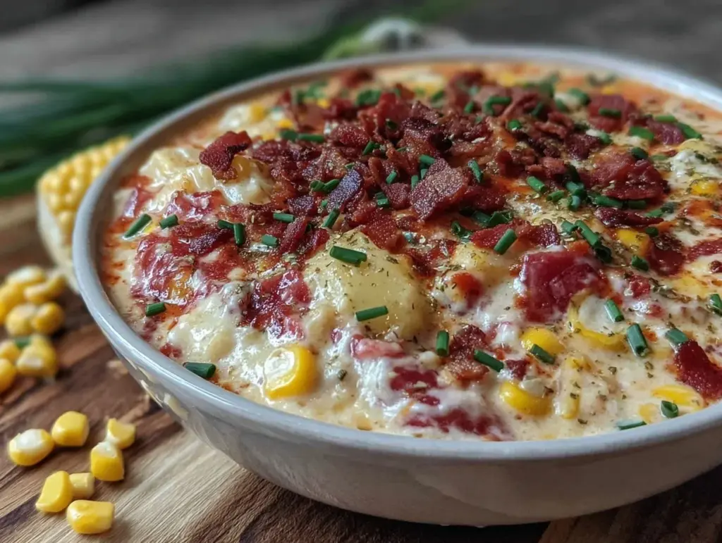 Creamy Bacon Corn Chowder - featured image