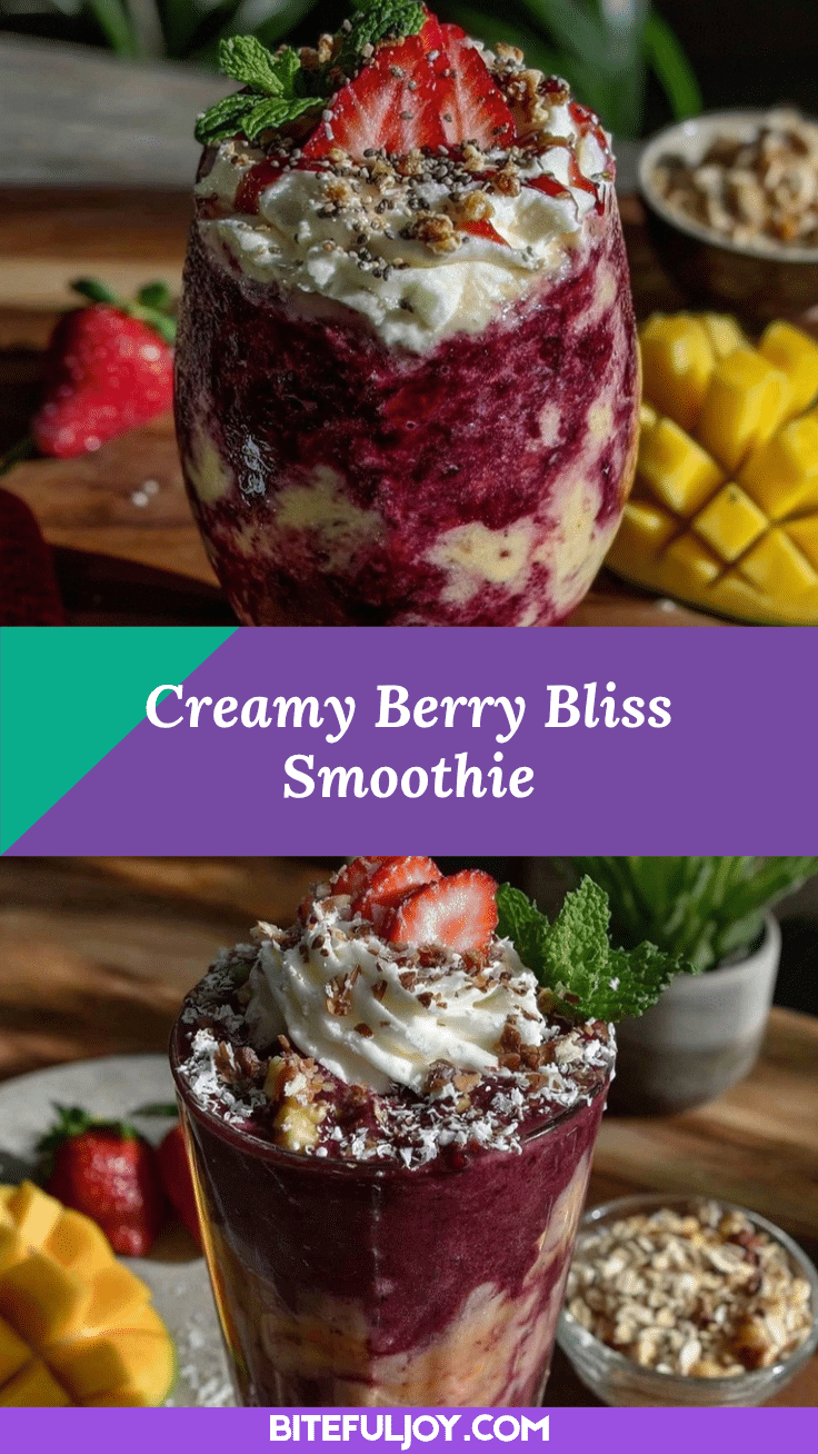 creamy berry smoothie recipe