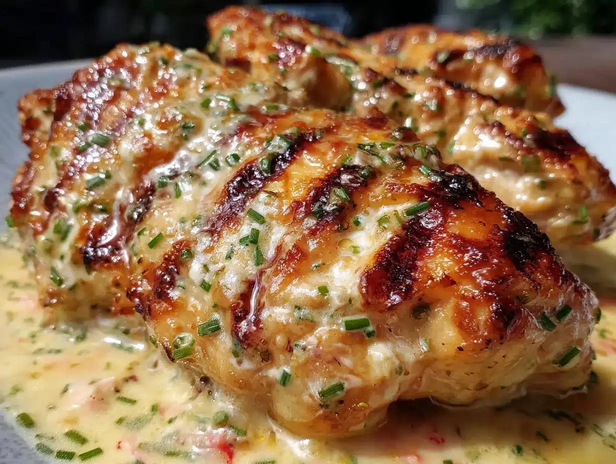Creamy Chicken with Boursin Sauce preparation steps