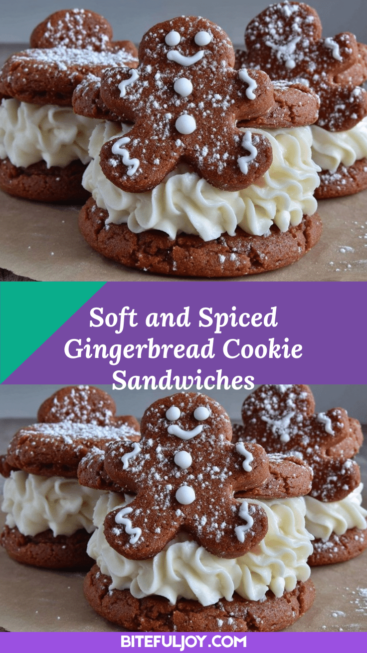 creamy gingerbread cookie sandwiches recipe