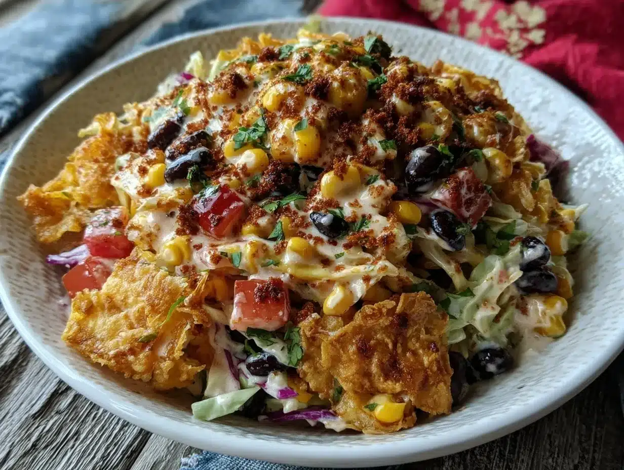 Creamy Mexican Coleslaw preparation steps