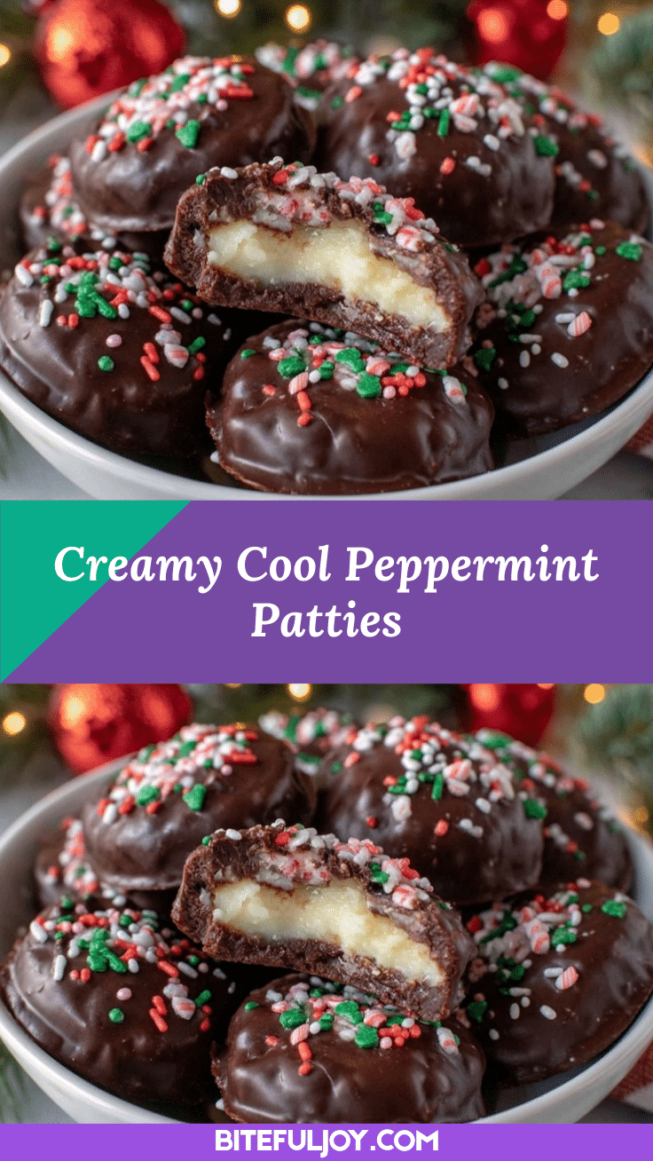 creamy peppermint patties recipe