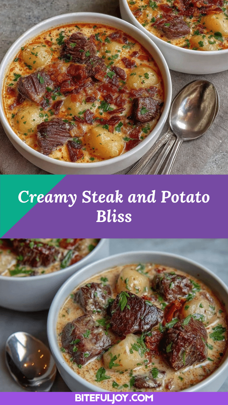 creamy steak and potato soup recipe