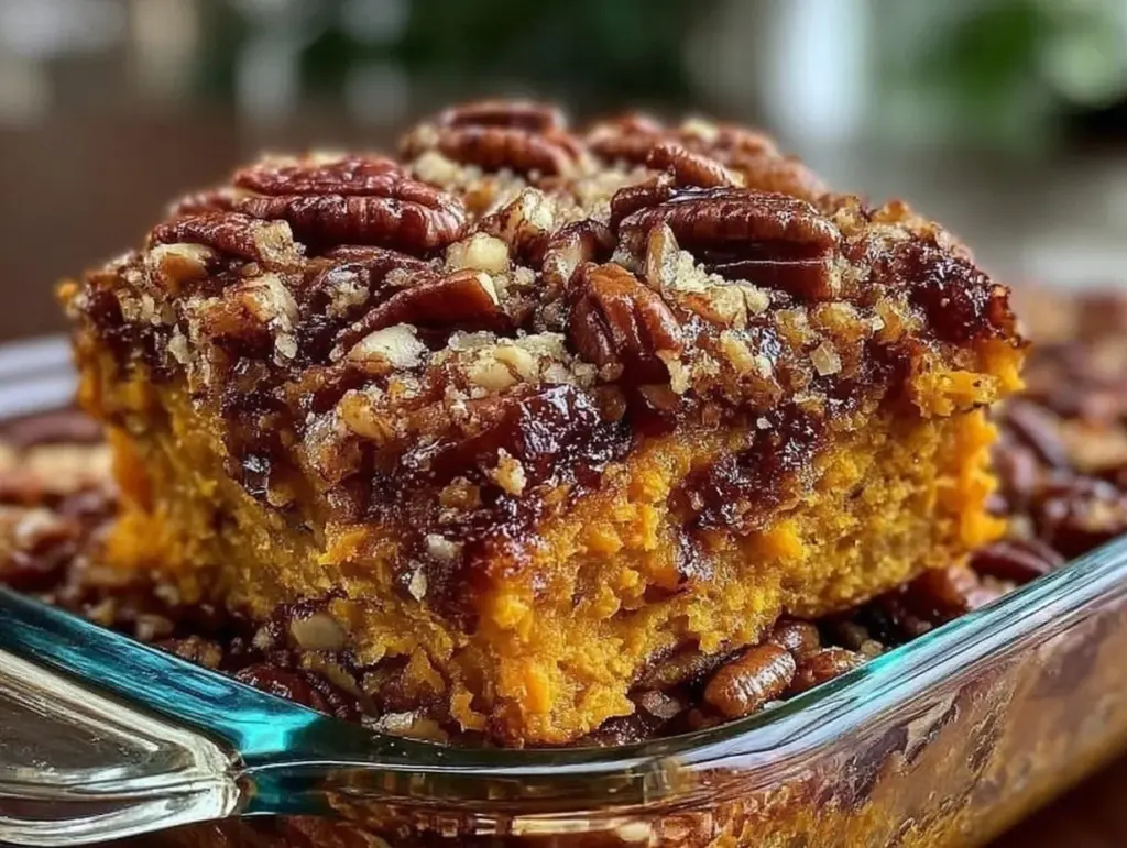 creamy sweet potato casserole - featured image