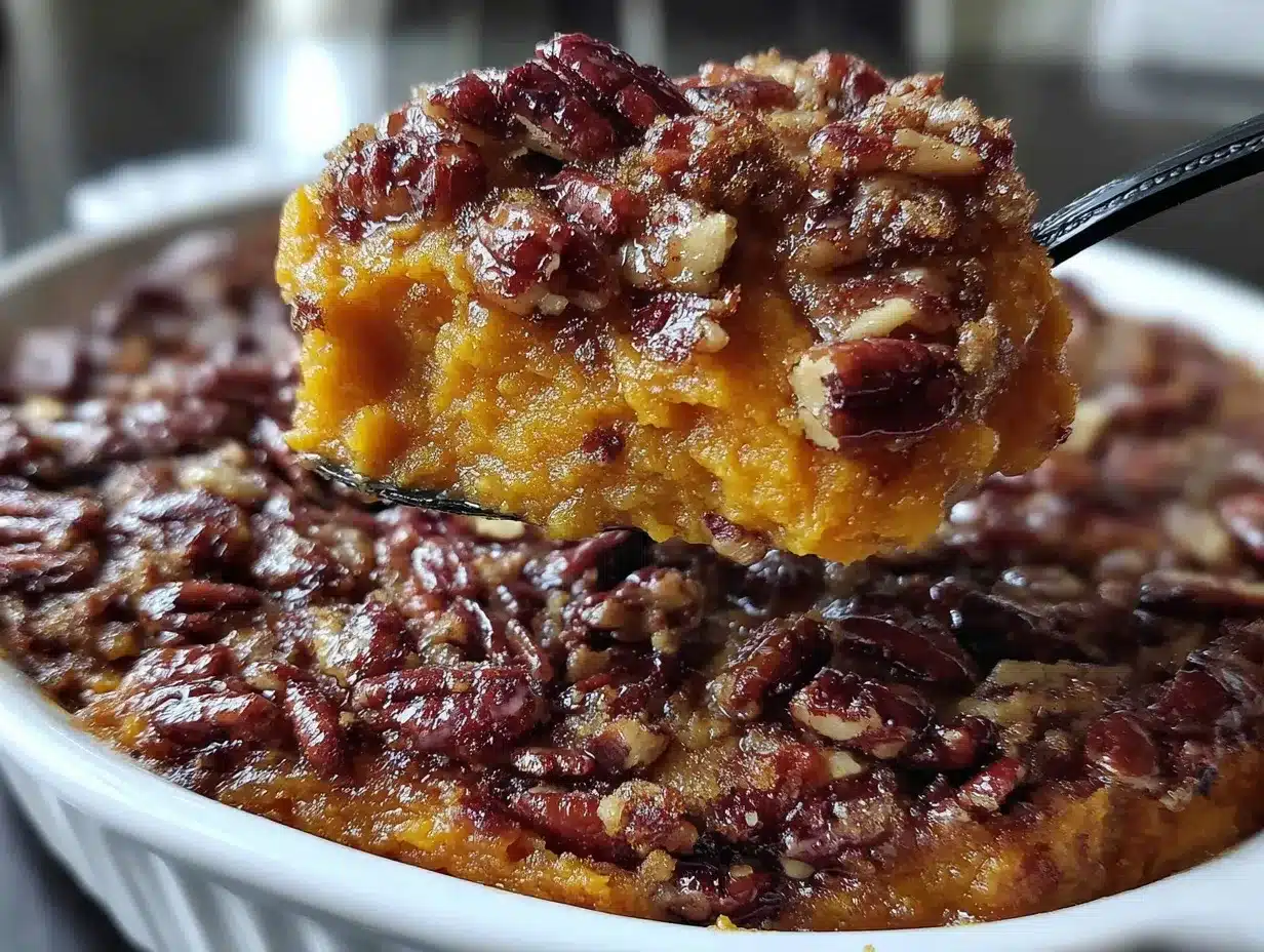 creamy sweet potato casserole preparation steps