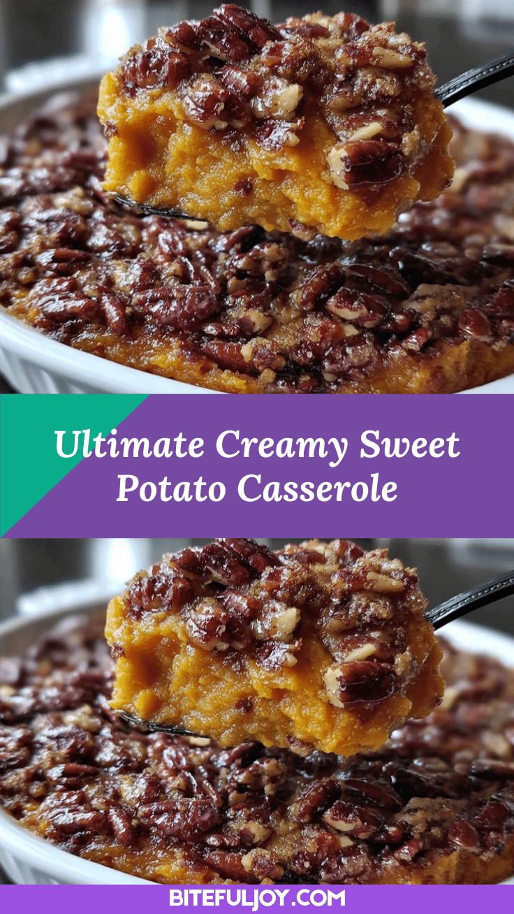 creamy sweet potato casserole recipe