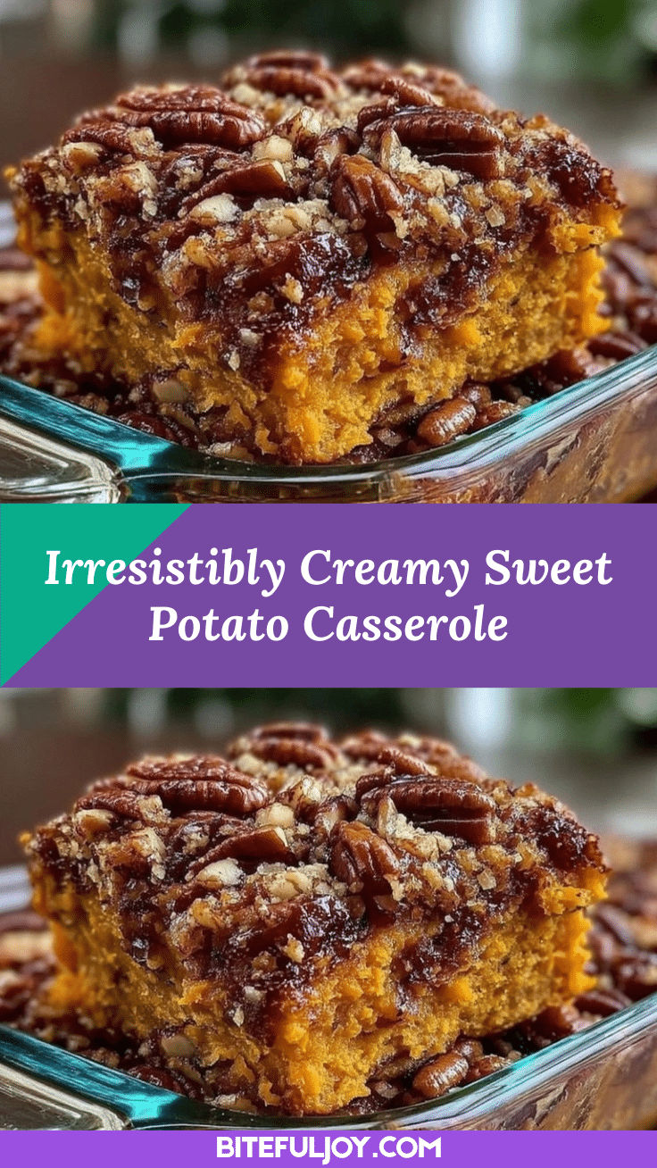 creamy sweet potato casserole recipe