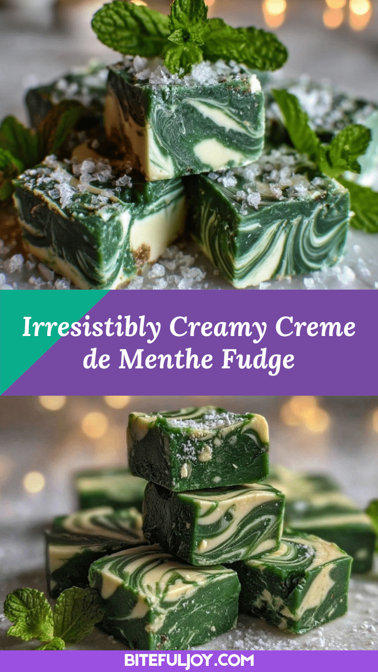 creme de menthe fudge recipe